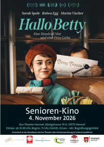 Seniorenkino: „Hallo Betty“ im Kur-Theater.